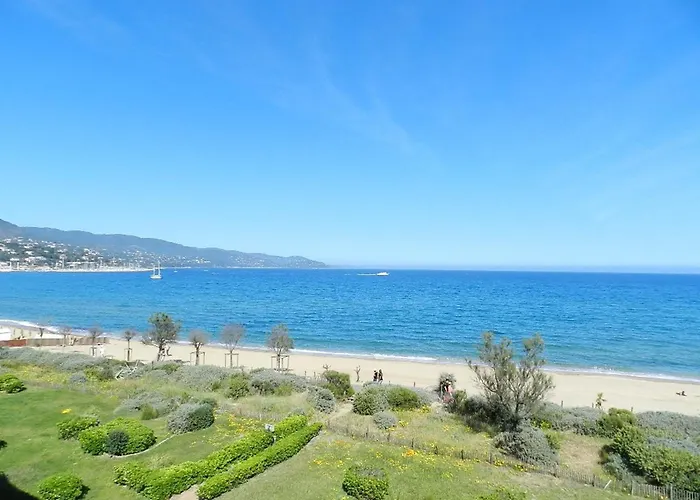 Apartment 2p En Bord De Avec Parking, 4 Couchages - Le Lavandou - Fr-1-251-909 *